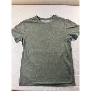 Mens Vintage Gray‎ T Shirt Short Sleeve Crew Neck Casual Basic Tee Size M